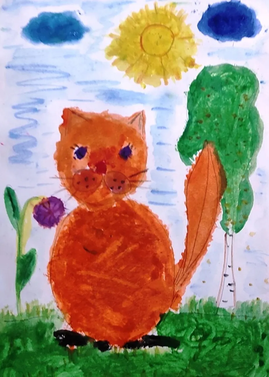 2. Примакова Серафима ОСЕННИЙ КОТ