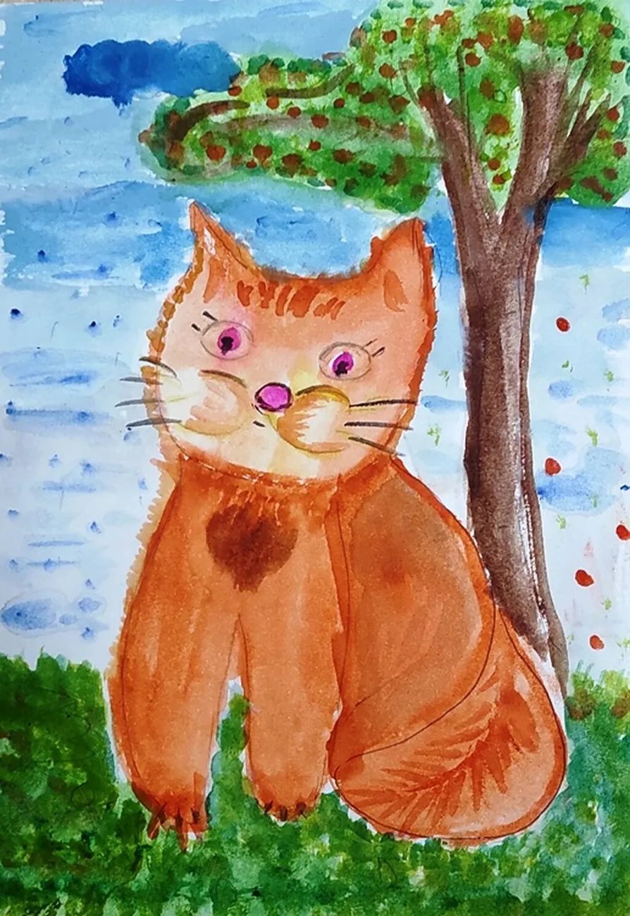 1. Примакова Пелагея ОСЕННИЙ КОТИК