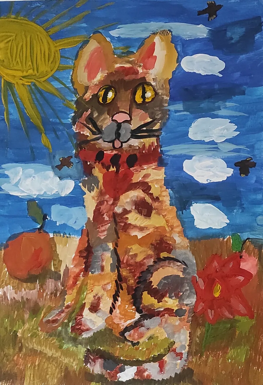 39. Розина Варвара Разноцветная кошка